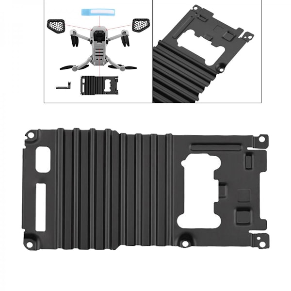 DJI MINI 2 Dekorativ Aluminium Kylfläns Reparations Tillbehörskit