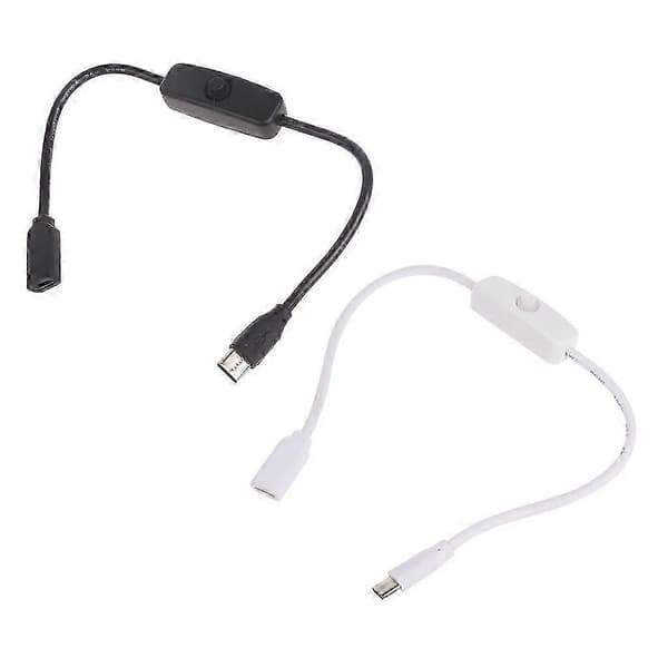 Typ C förlängningssladd med USB C-port laddningskabel USB-kabel för telefoner