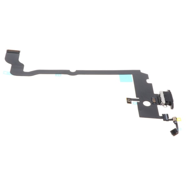 USB Laddningsport Flex Socket Kabel för Apple iPhone Xs Max Svart