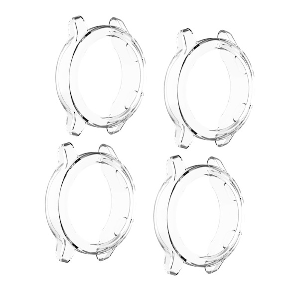 42mm Anti-kollisions TPU Smartwatch Skyddsfodral För Garmin Actives 4 Vit