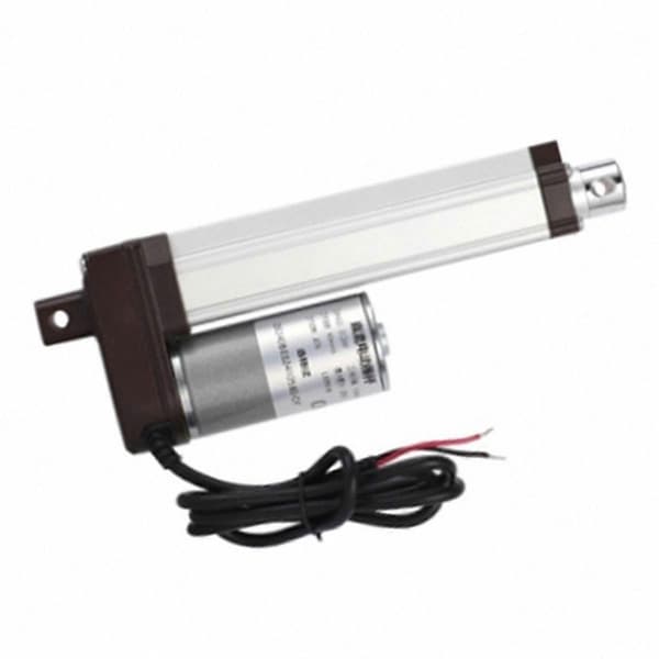 12V 1000N Lineær Aktuator, 100 kg Trykkraft, 100 mm Slaglængde, Elektrisk Motor