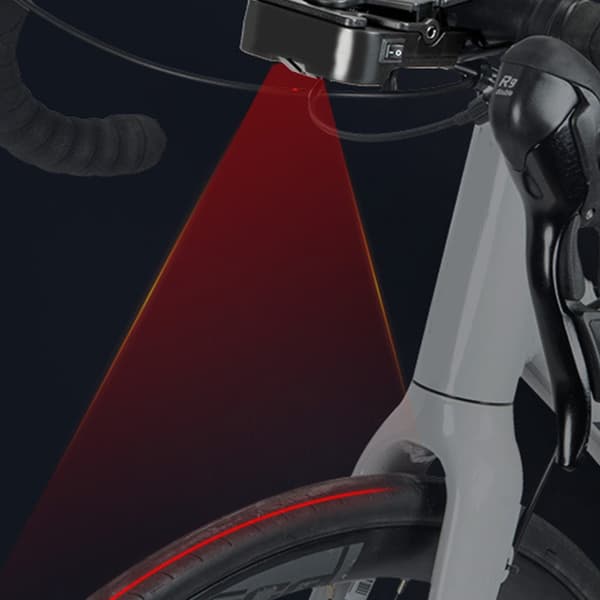 [RM]Bicycle Wheel Alignment Gauge Laser Bikes Tire Alignment Tool for Cyclists