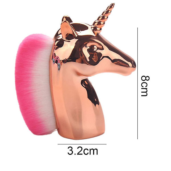 Unicorn Sminkborste Unicorn Concealer Blandnings Foundation Premium Kosmetiska Sminkborstverktyg