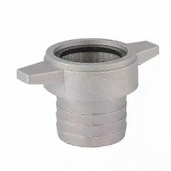 3-tommer benzinvandpumpefittings - aluminiumsrørforbindelse med gummipakning, skruenøgle inkluderet, 2-tommer forbindelse til pumpesystemer