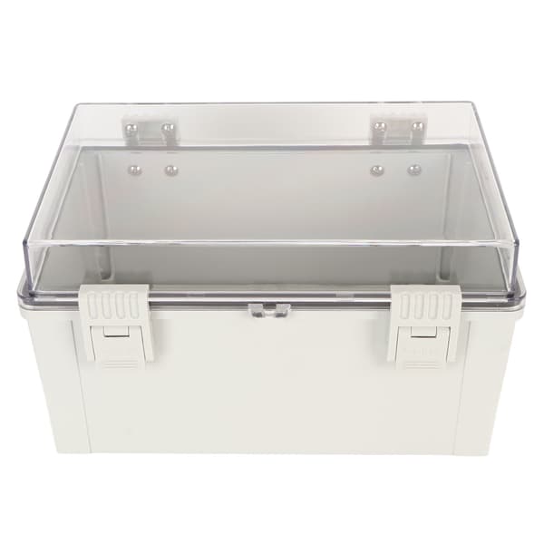 [RM]IP66 Waterproof Junction Box Transparent Latch Electrical Junction Box Snap Type 300x200x170mm