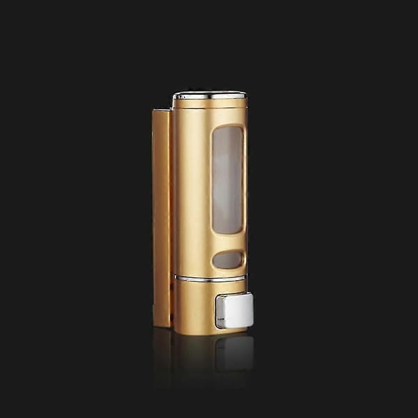 400 ml guld kant farve sæbedispenser lokalt guld manuel presse vægmonteret håndsprit sæbedispenser (1 stk)