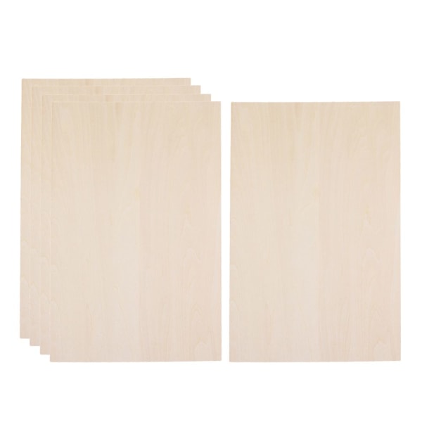 Balsaträ 10 Ark 2mm Tjockt För RC Flygplansmodell DIY Byggsatser 200x200mm
