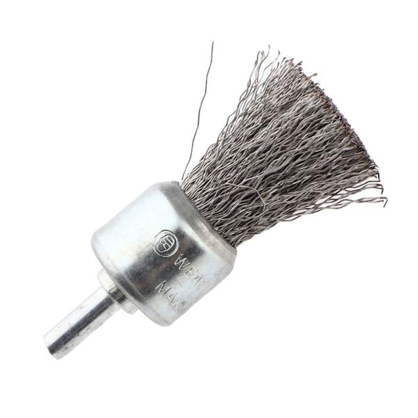 Rostfritt Stål Penna Form Krympborste Krymp 6mm Stång, 6 x 25mm 0.3