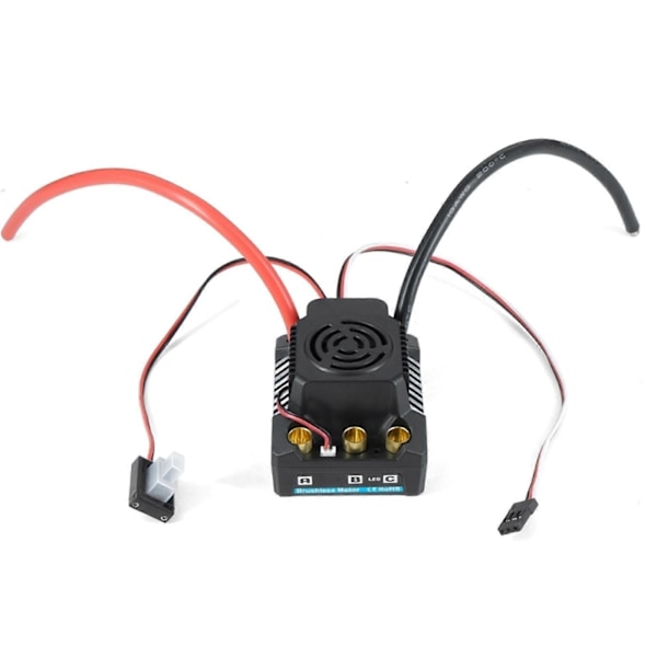 [RM]Fjärrkontroll Modell Sensorlös Borstlös Esc för Billeksak Programmeringssamling Motorbyte Biltillbehör 120A