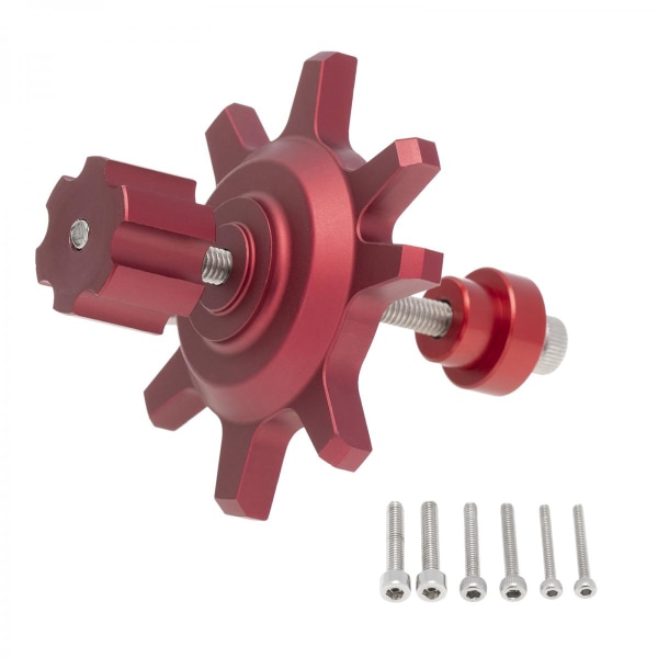 1.9/2.2\" Beadlock Hjulnav för 1/10 Skala RC Crawler Tillbehör Svart