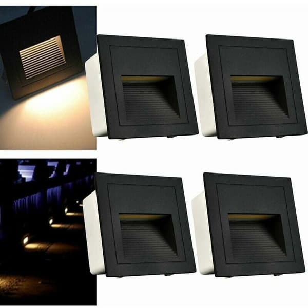 [RM]Enhance Your Spaces with Dimmable Stair Spotlight, LED Recessed Step Light for Waterproof Long Lifespan