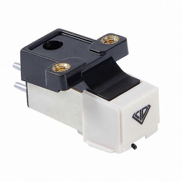 Magnetisk Stylus-erstatning til pladespiller White  Black