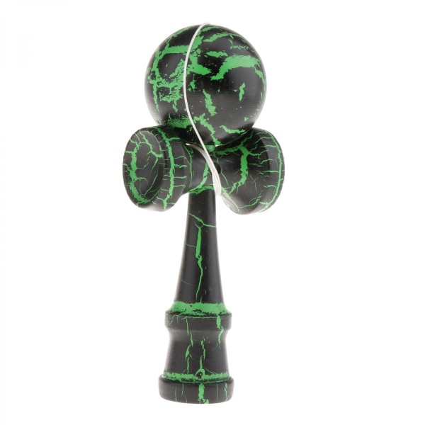 Kendama Bollfångarspel Träleksaker För Barn Med Snöre För Barn Svart