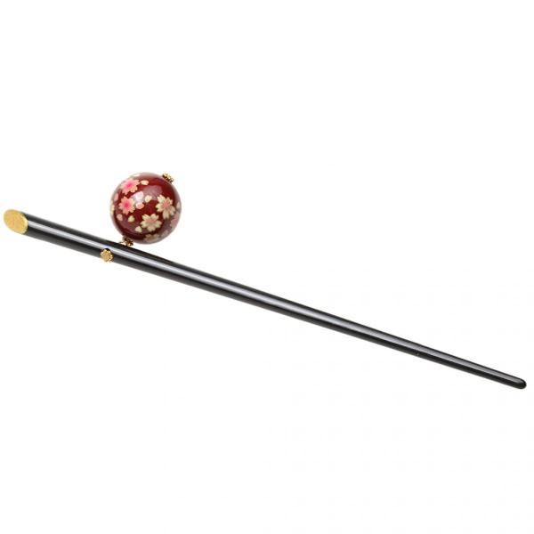 Elegant Hårnål Dekoration Akryl Sakura Pinne Japansk Kanzashi Rosa