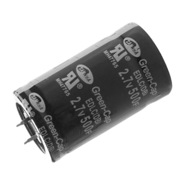 PC Super Farad kondensator 2.7V500F Bilkondensator svart 2/4 fot 2 fot