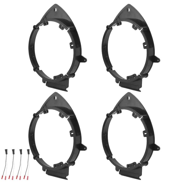 4PCS Car Parts Rear/Front Door with Wiring Harness Replacement for Buick Enclave 6.5in 2008-2012