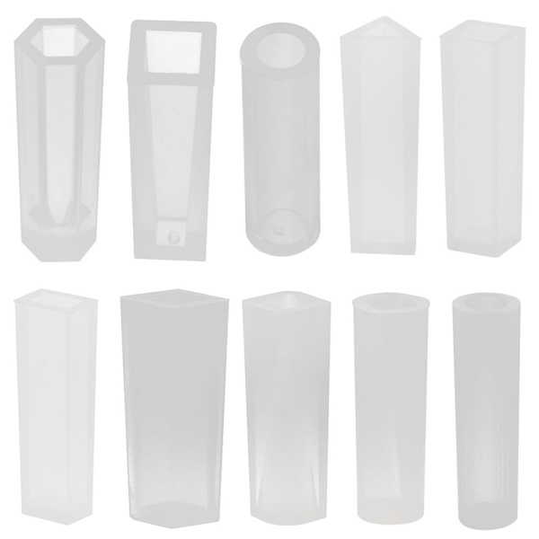 Silikon Pendelform för Resin Smyckestillverkning Hantverk Triangel