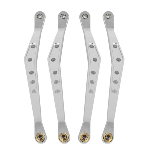 Övre länkarm i aluminiumlegering för 1/10 Axial RC Bil Silver