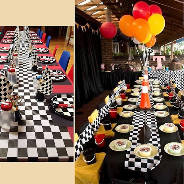 [RM]10-pack Striped Table Runner Ester Table R Table Runner