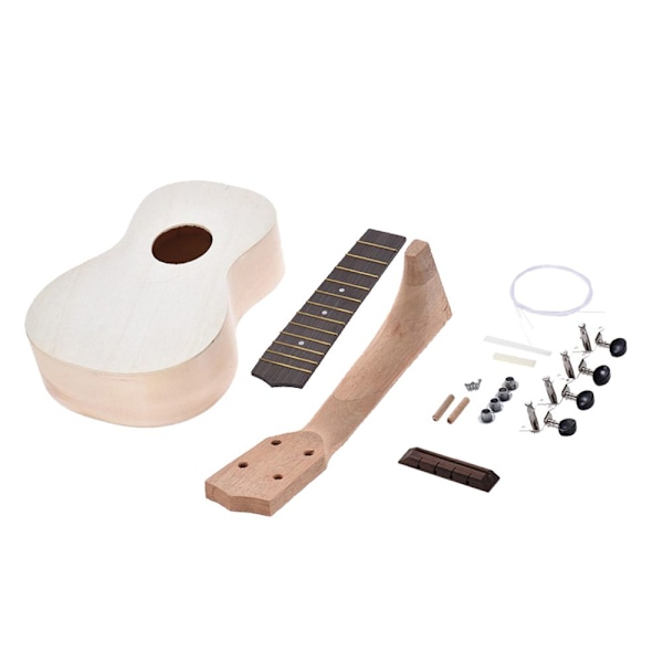 Oavslutade Ukulele Kit, Soprano Ukulele Set