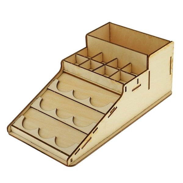 Trä Epoxy Verktygsförvaring Hållare Penslar Ställ Modell Organizer #1