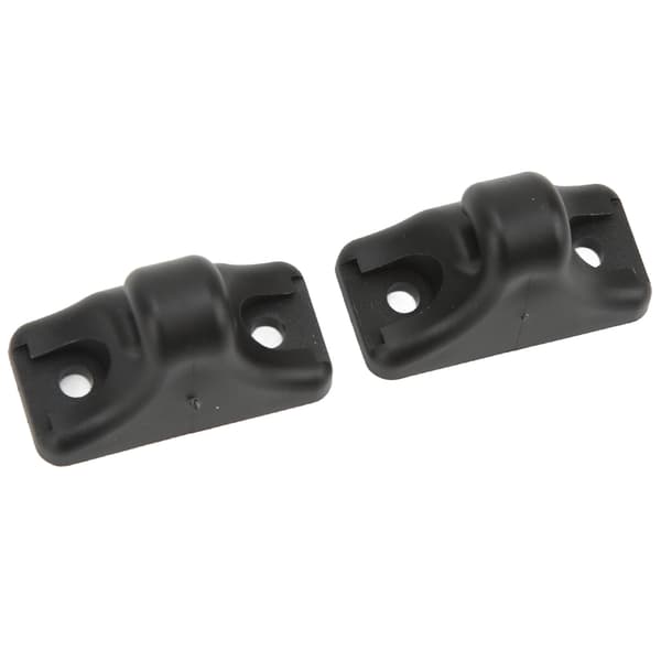 [RM] 2 Pcs Sun Visor Mounting Bracket Clip 94473143900 Black Compact Scratch Resistant Fits Porsche 924 944 968