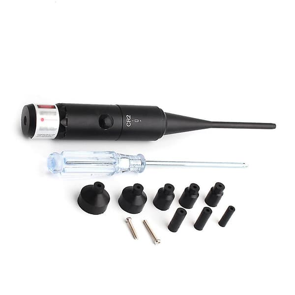 [RM]Bore Sighter Kit with Carrying Case Adjustable Universal Hunting Tools Lightweight Durable Boresight[GPA]