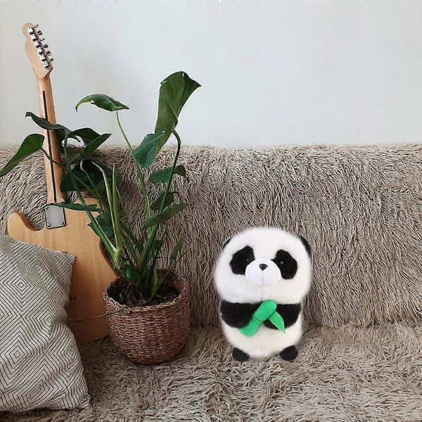 [RM]Panda Dukke Tøjdyr Plyslegetøj til Dekoration med 3 stk. Sort Samleobjekt