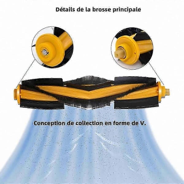DEEBOT N10+/N8+/T8+/T9+ Reservedele og tilbehørssæt til OZMO N8 Pro+