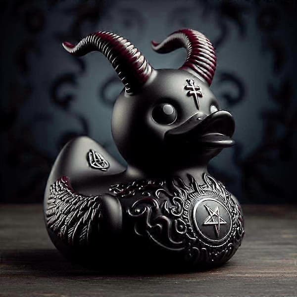 Punk And - Gotisk Sort And Harpiks Statue, Deathrock Ornament til Boligindretning E