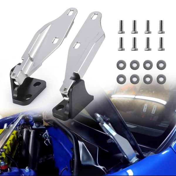 [RM]Aluminum Quick Release Hood Hinge Latches Billet For Civic EK EG6