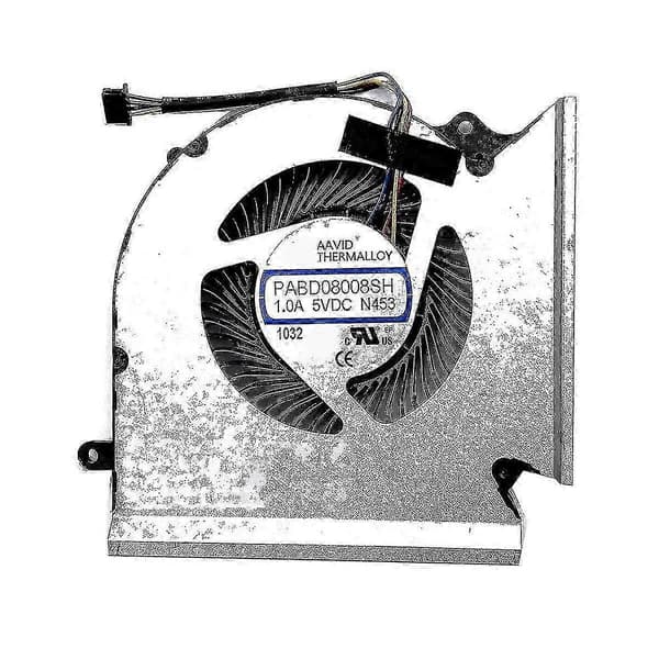 Computer CPU køleventilator + GPU køleventilator til Ge66 Gp66 Gl66 -1541 -1542 N453 N454 Pabd08008sh