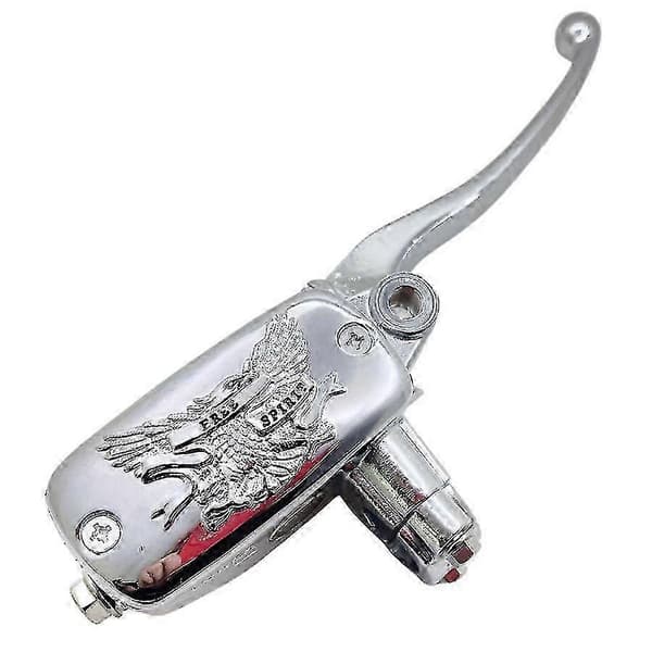 [RM][LCS]Chrome Alloy Eagle Pattern Universal Motorcycle Hydraulic Brake Pump Master Cylinder Clutch Lever 22mm Motorcycle Disc Brake Part