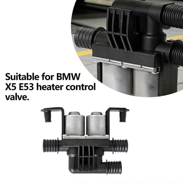 VARMEAPPARATSTYREVENTIL 64116910544 TIL BMW X3 E83 X5 E53 E70 F15 X6 E71 E72