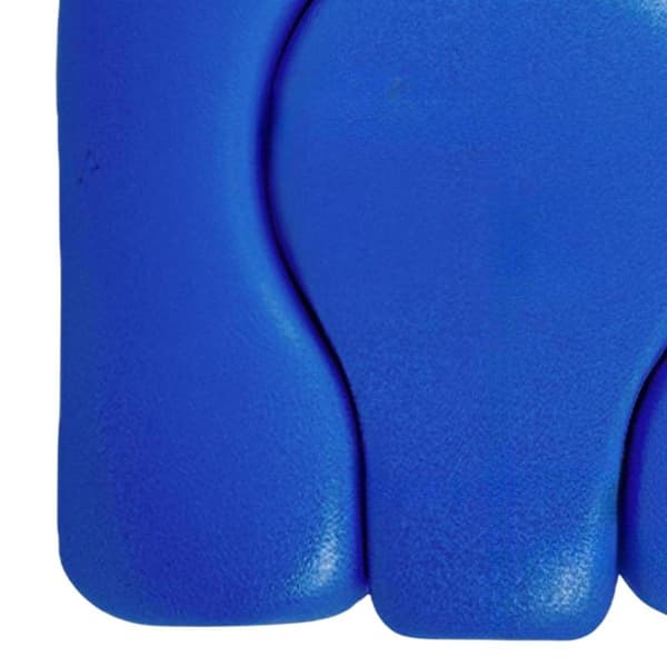 Polstret toiletsædehynde, til ældre, bærbar, universel erstatningssædepude blue