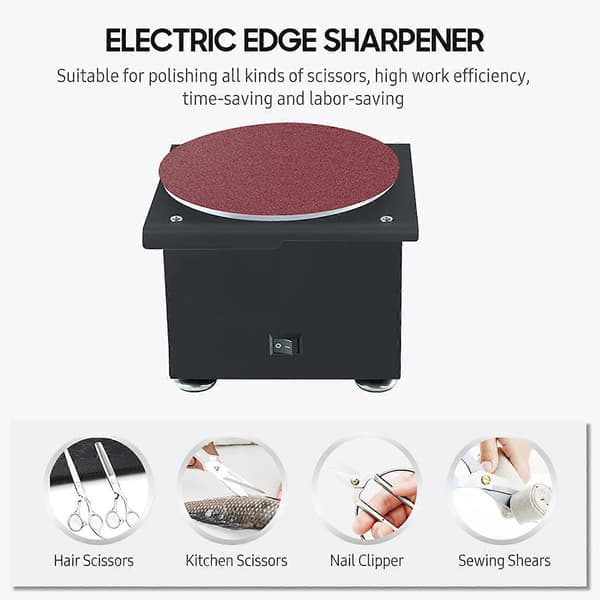 Mini Disc Sander Electric Grinder 7 Variable Speed 10 Discs Bench Grinding Polishing Machine for Wood Metal Acrylic Stone