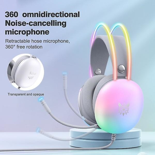 Headset Full RGB PC Gaming Hörlurar