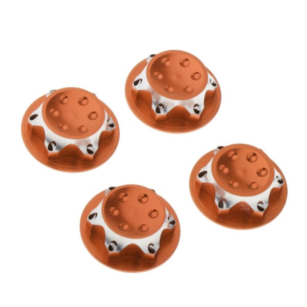 4x17mm Fin Dammskydd Hjulmutter För HSP ZD 1/8 RC Bil Buggy Truck