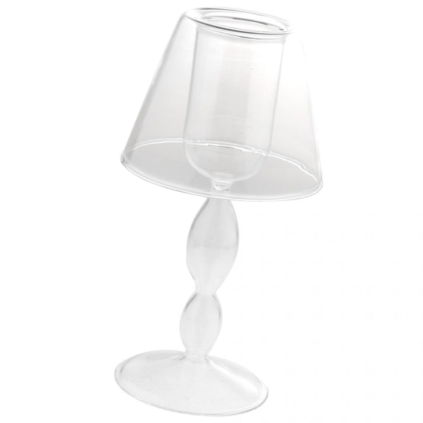 bordslampa glas kandelaber ljusstake heminredning bröllop mittpunkt b