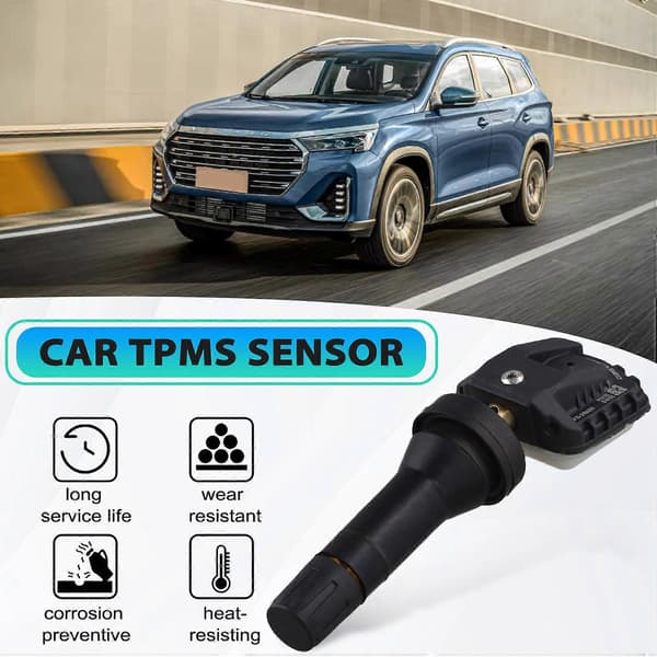 2X Bil TPMS Däcktrycksövervakningssystem Sensor för Chery Jetour X70 X90 X70PLUS F11-3114011 Black
