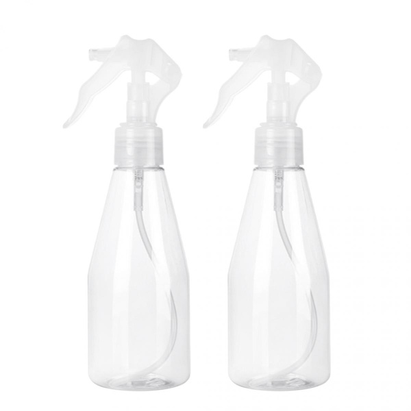 2x 200ml Tom Plast Hårsprayflaska Tom Sprayflaska för Trädgårdsväxt Badrum och Hårsalong