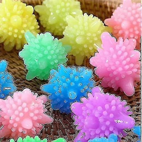 100 pcs Laundry Balls, Tangle-Free and Cleaning Washing Machine Balls, Colorful Laundry