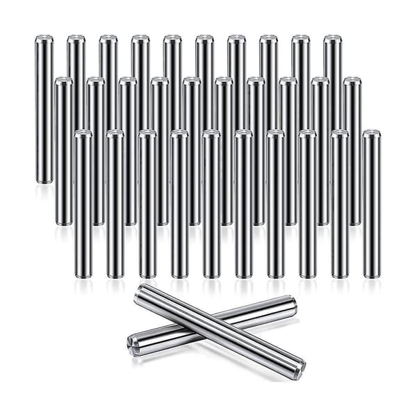[RM]32 stk 5 mm x 40 mm hyllebærere, hylleplugger i rustfritt stål, metallbok-FA6-