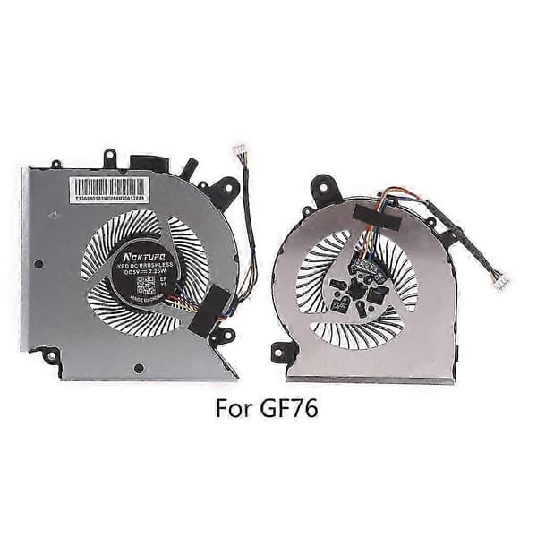 Til msi katana gf66 gf76 11sc 11uc bærbar cpu køleventilator 5v 4pin gpu radiator [MI] CPU