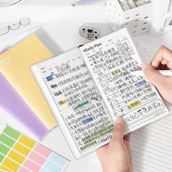 2026 Planlægger Journal Tidsplan Notesbog Arbejdsplanlægger Med Ergonomisk Design Til Daglig Planlægning Tidsstyring Effektivitet komplet sæt full set