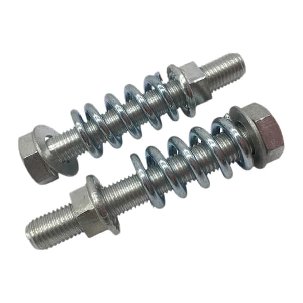 2 stk. M10x1.25 udstødningsbolt og fjederstuds sæt reparationsreservedele