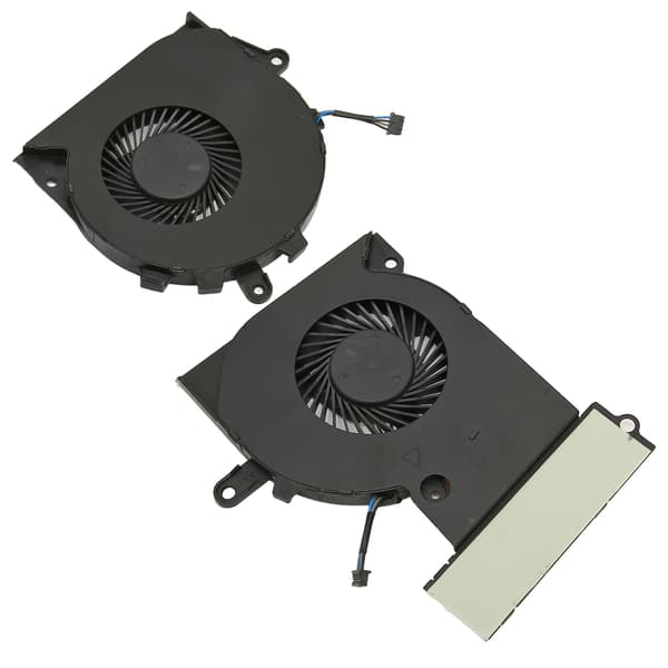 [RM]CPU GPU køleventilator God varmeafledning 4-benet lille let bærbar kølepladeventilator til HP Omen 15 CE til 17 AN til 17 AN012DX