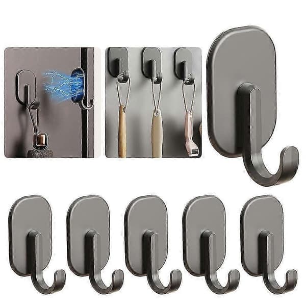 Magnetisk Kylskåpskrok Stark Sugkraft Märkningsfria Krokar Ingen Hålslagning size