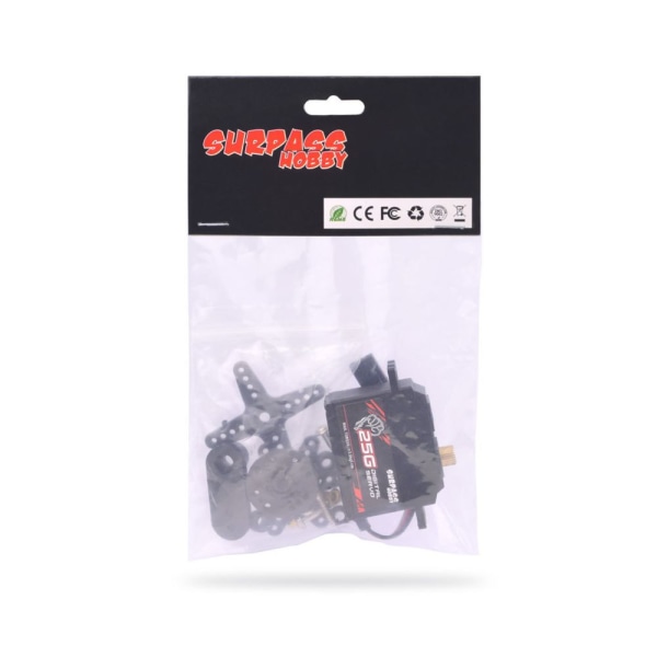 25g Plastväxel Servo För 1/12 RC Bil Flygplan RC Båt Robot S0025M