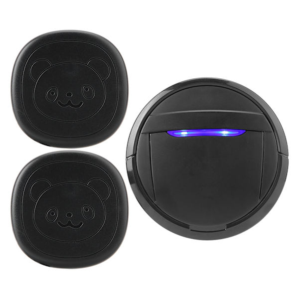 [RM]Wireless Waterproof Dog Doorbell with Touch Button 2 Transmitters 1 Receiver EU